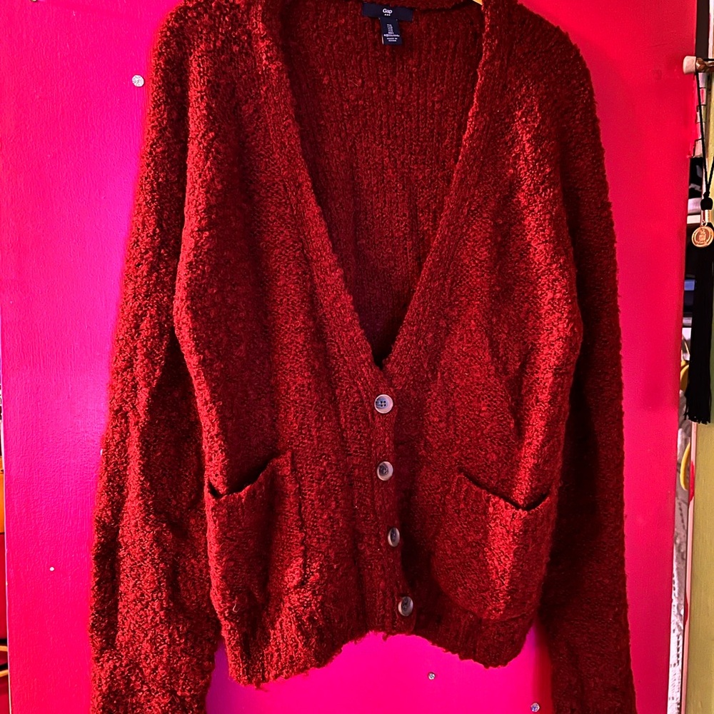 Cozy Red Women's Sweater